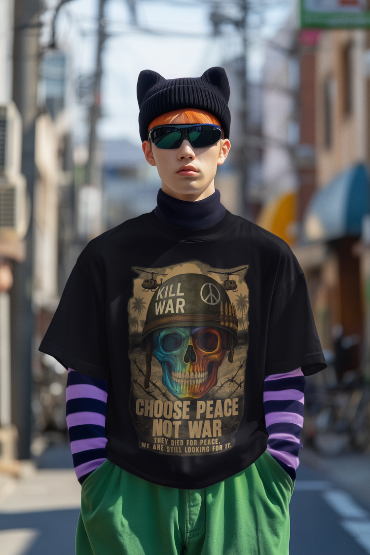 BECAUSE PEACE NEVER GOES OUT OF STYLE.